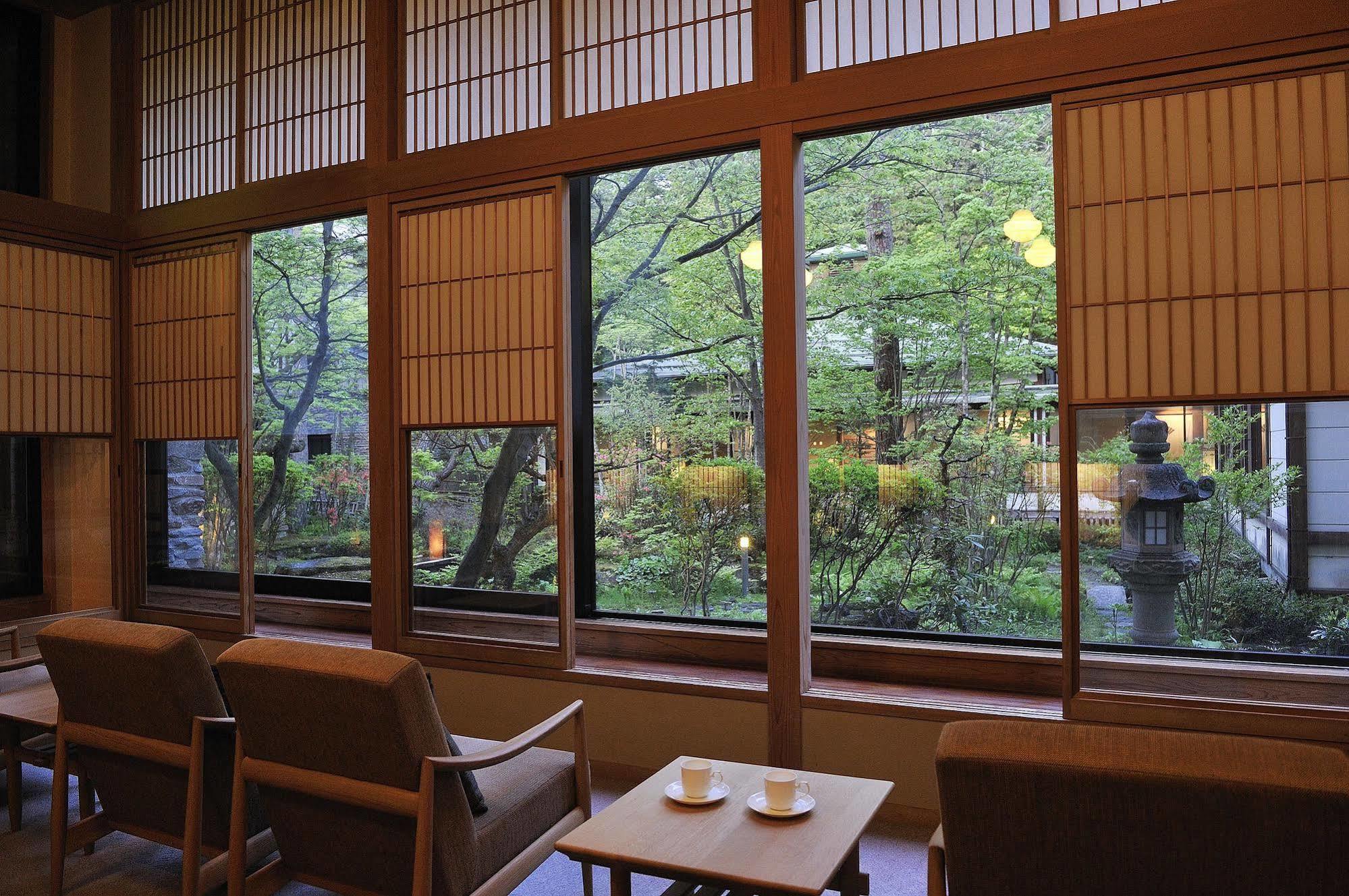Senjukaku Hotel Yamanouchi  Buitenkant foto